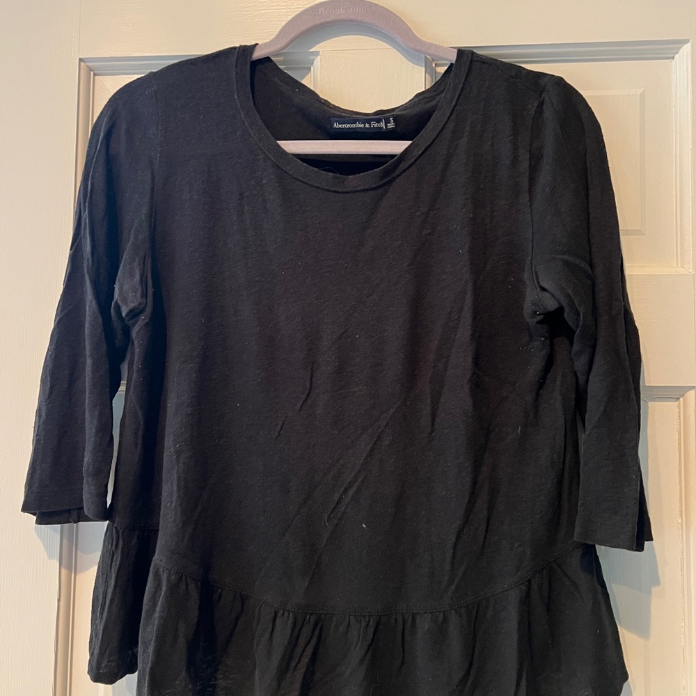 Abercrombie & Fitch Black Women's Blouse